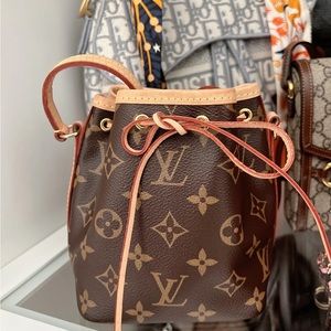 Like new LV Nano Noe bag